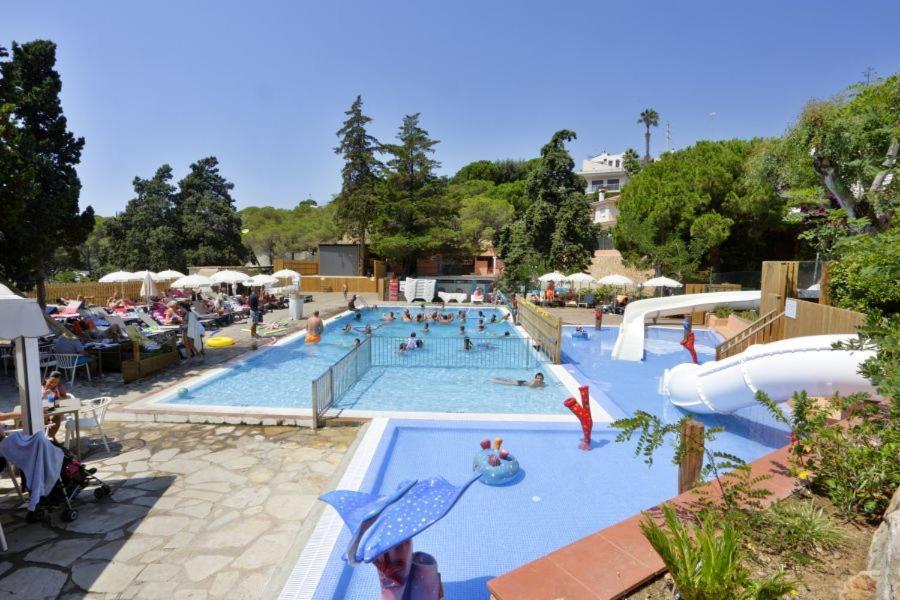 Camping Senia Cala Canyelles Hotel Lloret de Mar Kültér fotó