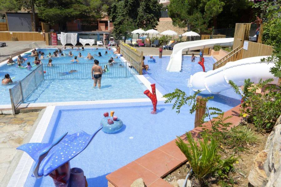 Camping Senia Cala Canyelles Hotel Lloret de Mar Kültér fotó