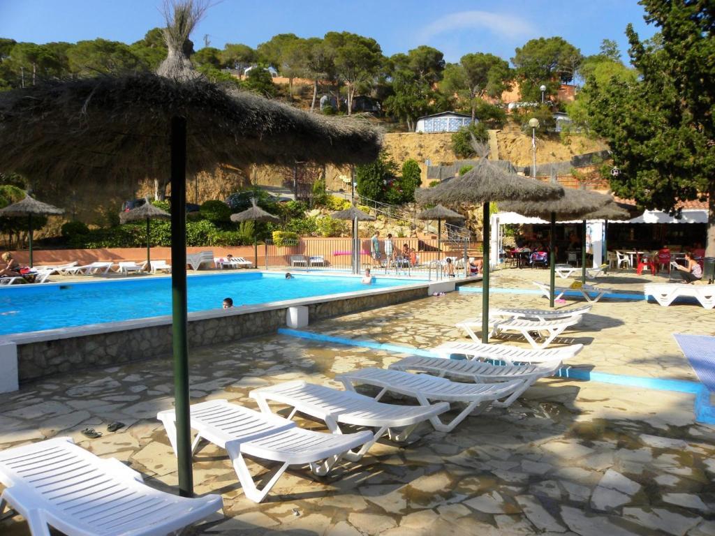 Camping Senia Cala Canyelles Hotel Lloret de Mar Kültér fotó