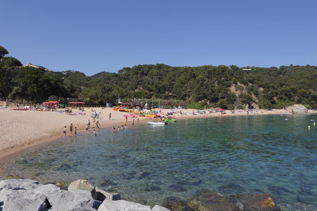 Camping Senia Cala Canyelles Hotel Lloret de Mar Kültér fotó